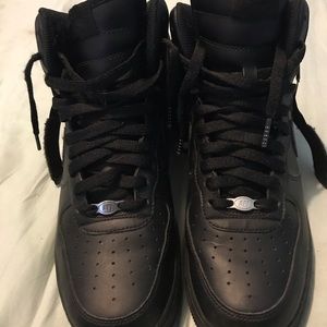 Nike Air Force 1’s (Black)